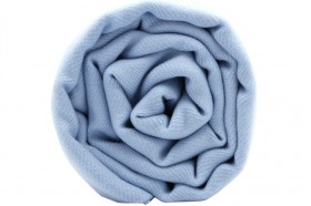 Pashmina bleu ciel - Etole et écharpe bleu ciel clair