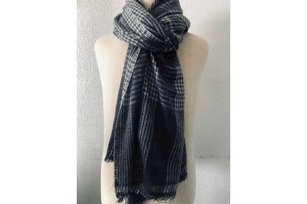 CJ Apparel Écharpe Châle Pashmina Pashminas CJ Apparel Couleur Unie - Rose - Taille Unique