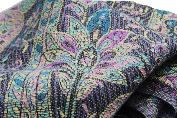 Écharpe Châle Femme Longue En Mousseline De Soie - Motif Floral, Polyester - Neuf Avec étiquettes