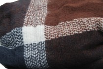 Echarpe plaid Mac O'Connor. Echarpe plaid à carreaux