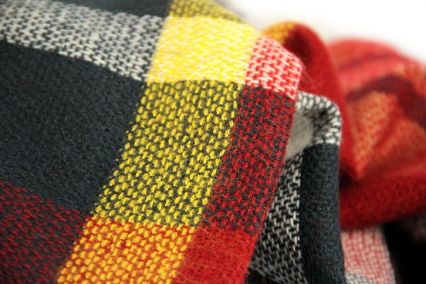 Echarpe Carreaux écossais Homme Femme