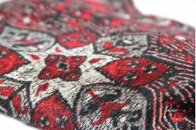 Châle pashmina brodé style artisanal