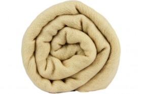  Écharpe en cachemire beige 