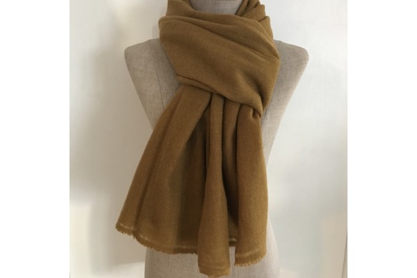 Etole jaune ocre châle, large écharpe une cachemre top qualté | eBay