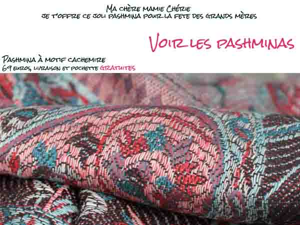 pashmina grand mere fete copie