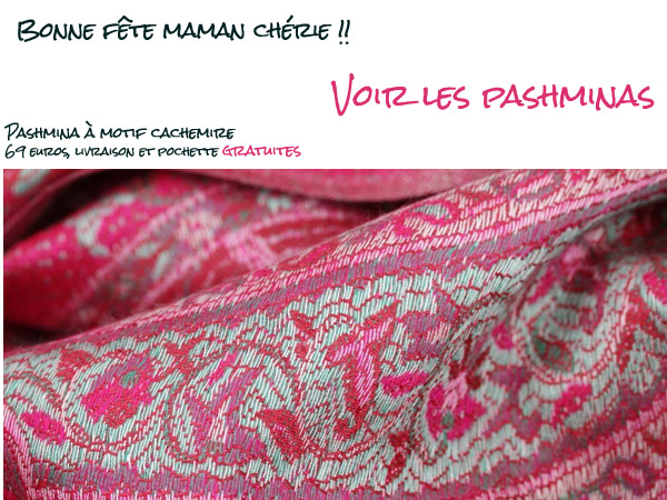 pashmina fete des meres