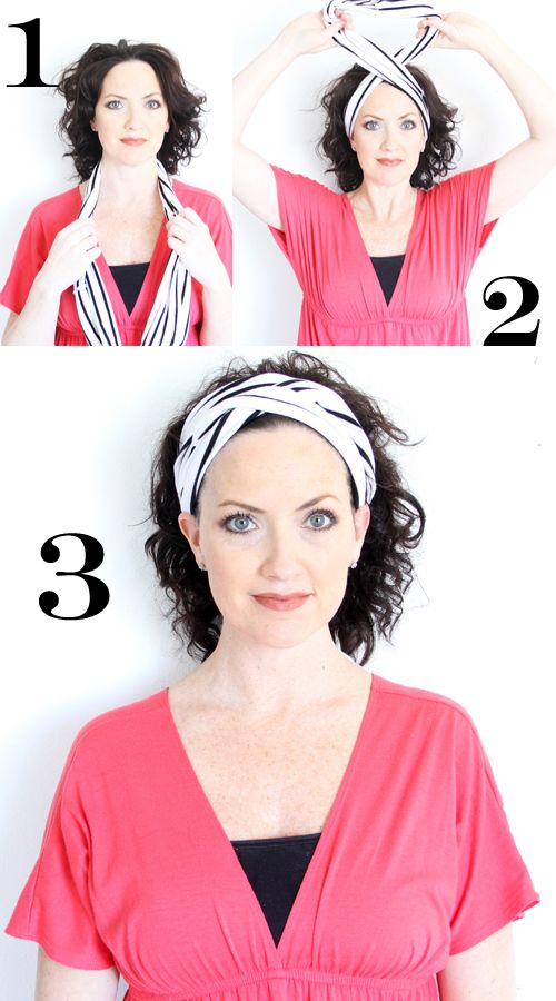 comment nouer foulard turban