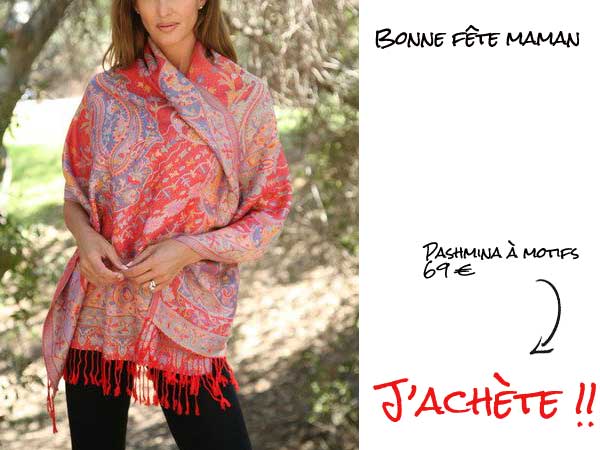 offrir foulard fete des meres