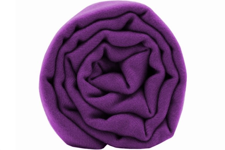 Écharpe Foulard SOMEWHERE - Violet Prune - 100% Coton Bio - Neuf Avec étiquettes