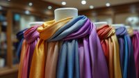 Choisir un foulard en soie, en coton ou en cachemire ?