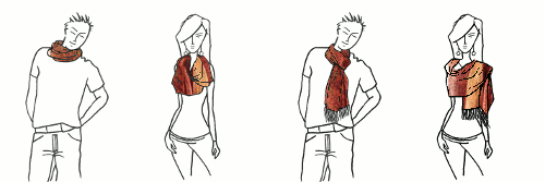 Ideas to how your pashmina